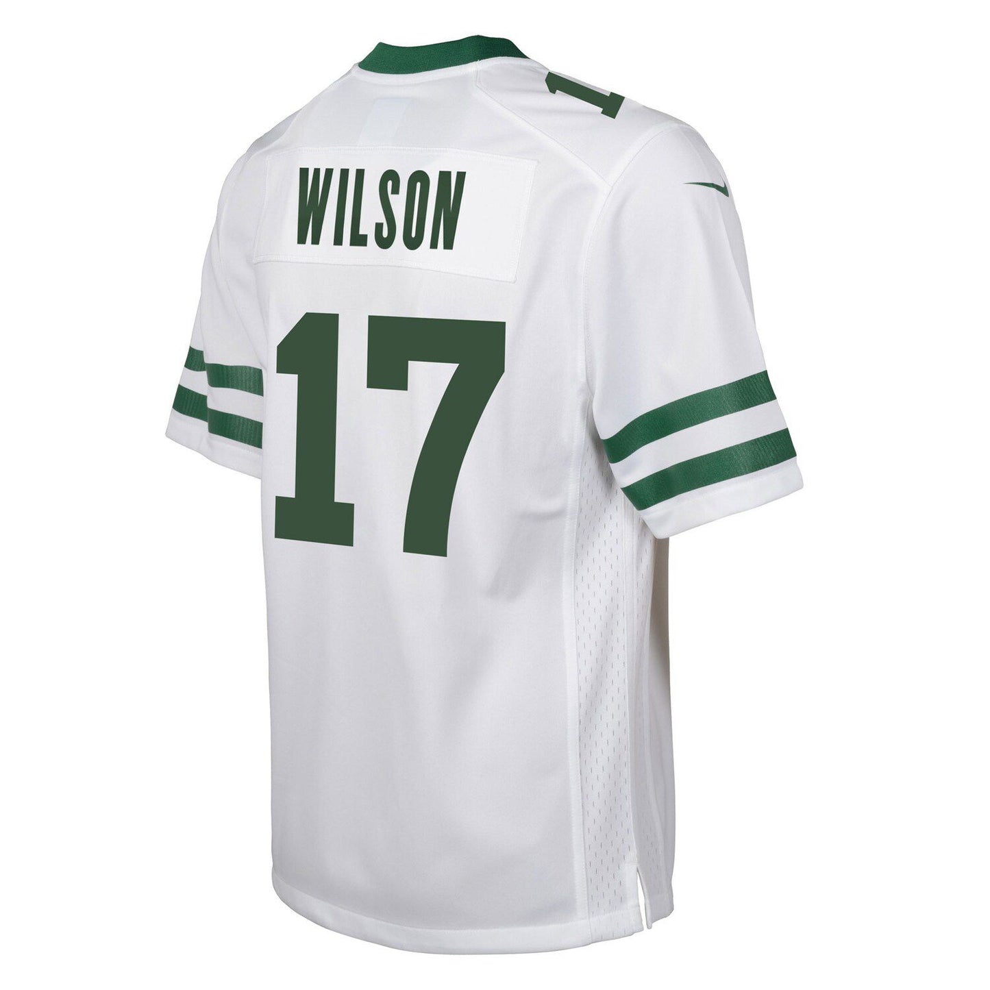 Youth Nike Garrett Wilson White New York Jets Game Jersey