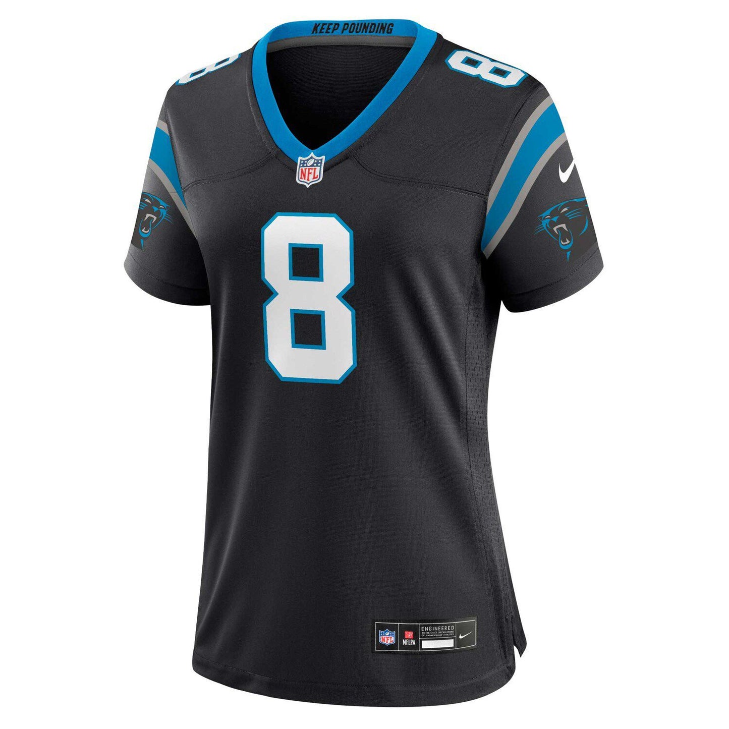 Women's Nike Jaycee Horn Black Carolina Panthers Player Jersey