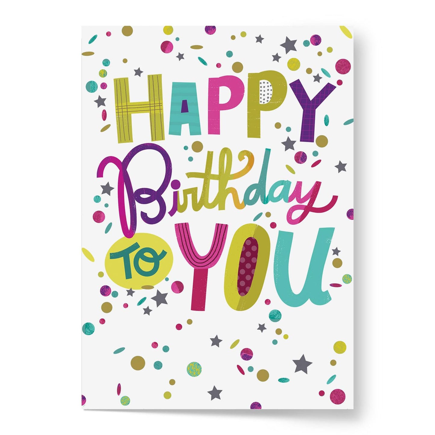 Designer Pop!, Birthday Pop-Up Greeting Card Happy Birthday to You 3D Birthday Gift Box Card for Friends, Family and Special Someones (1 Card with